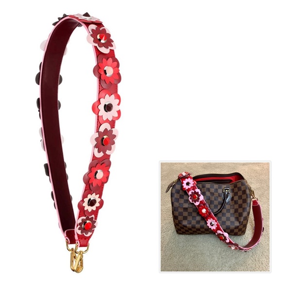 Boutique Accessories - NWT Leather Flower - Purse Shoulder Strap